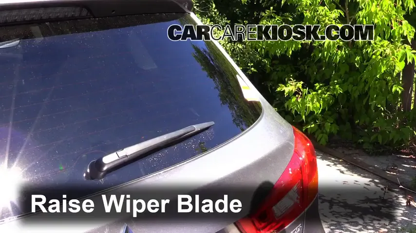 2013 Mitsubishi Outlander Sport ES 2.0L 4 Cyl. Windshield Wiper Blade (Rear) Replace Wiper Blade
